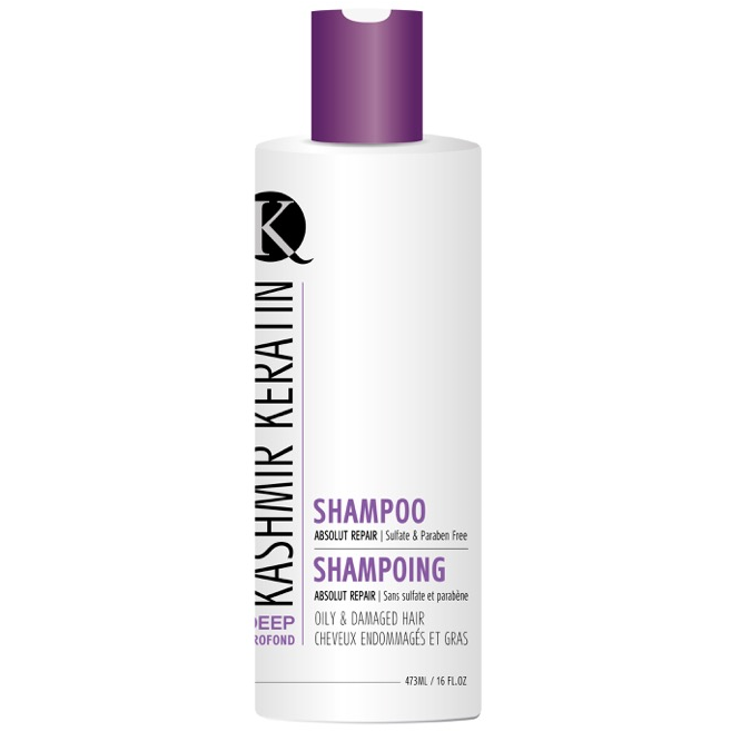 Kashmir Deep Shampoo for Oily and Damaged Hair 473ml